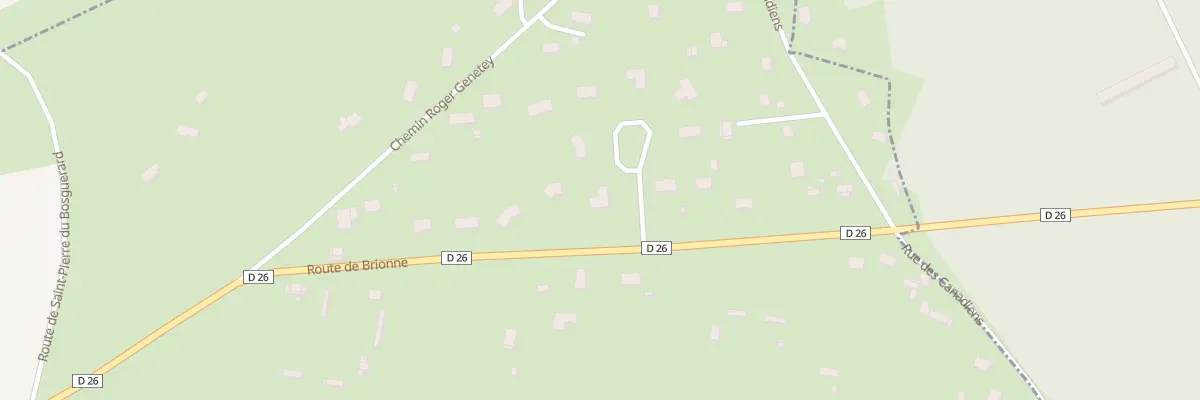 Plan du 12A Rte de Brionne à Tourville-la-Campagne