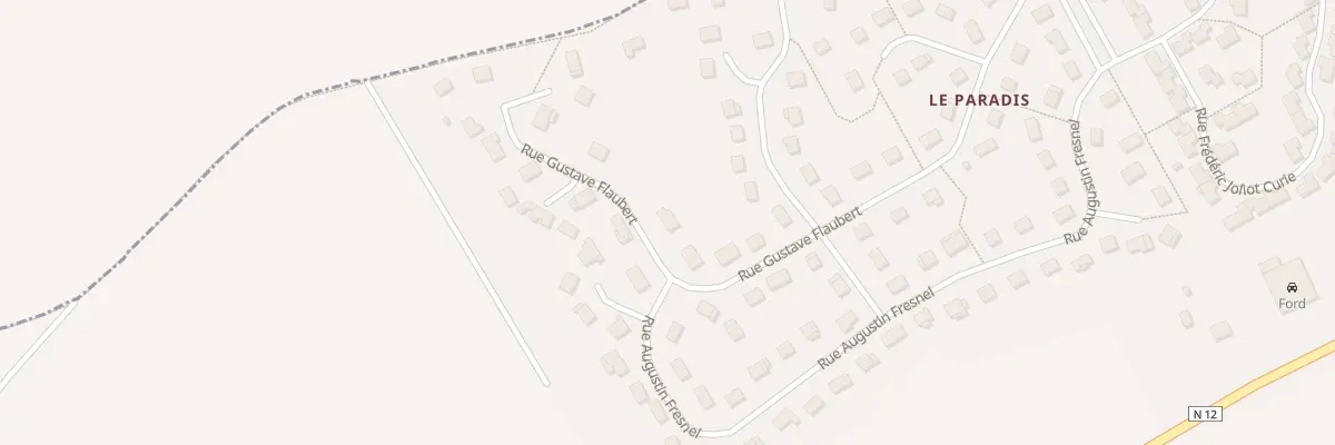 Plan du 394 Rue Gustave Flaubert à Verneuil d’Avre et d’Iton