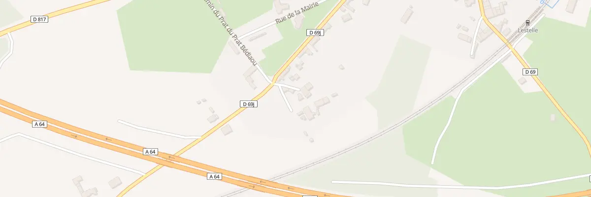 Plan du 1 Imp de Carloutas à Lestelle-de-Saint-Martory
