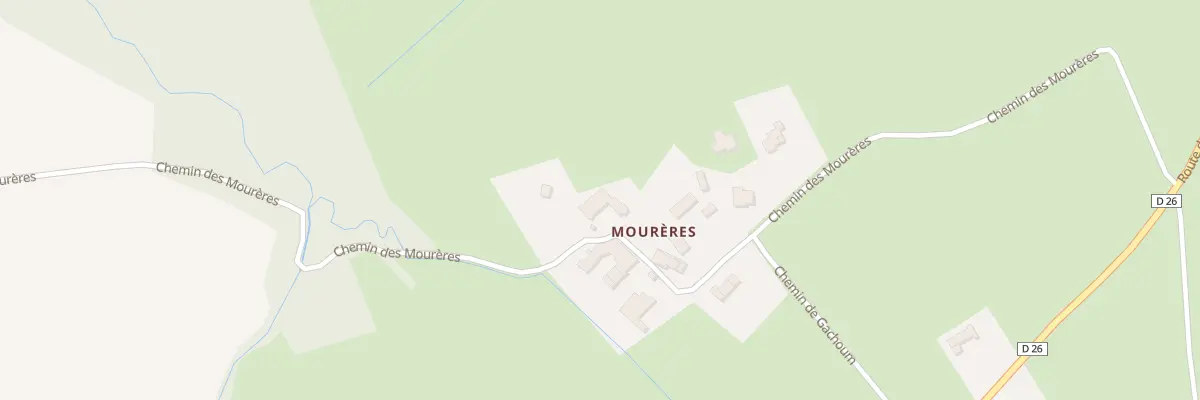 Plan du 66 Che des Mourères à Figarol