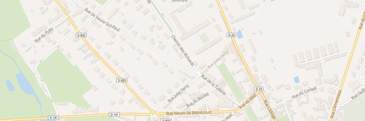 Plan du 58 Rue de Sauve Qui Peut à Breteuil