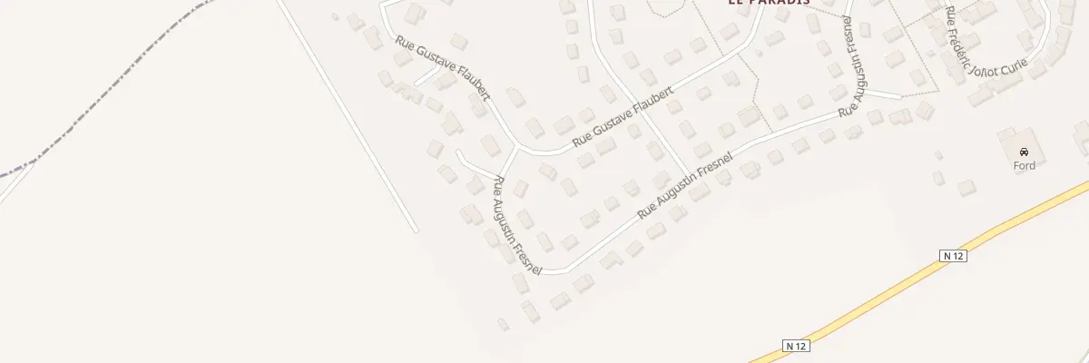 Plan du 325 Rue Gustave Flaubert à Verneuil d’Avre et d’Iton