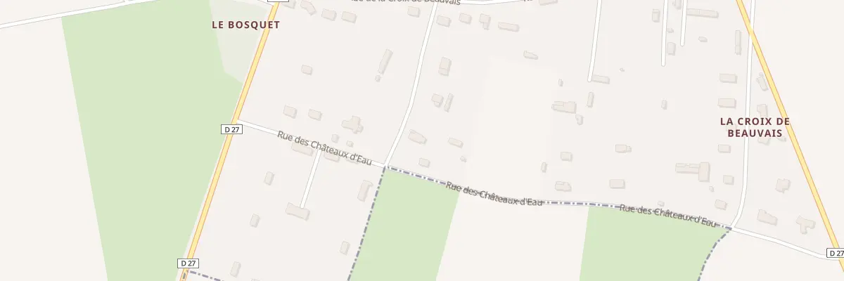 Plan du 439 Rue de l’Arbre de la Victoire à Greuville
