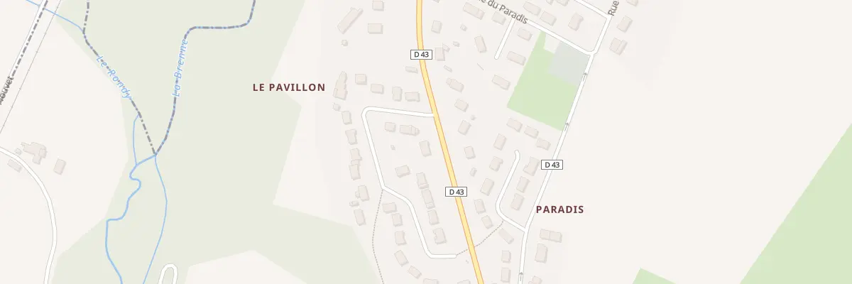 Plan du 1 Imp des Hirondelles à Neuville-sur-Brenne