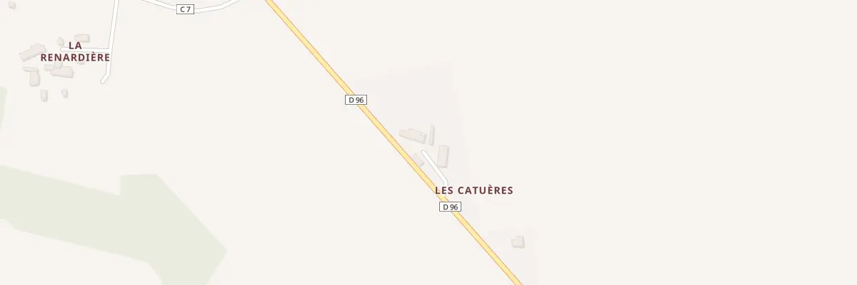 Plan du 20 Les Catuères à Varennes
