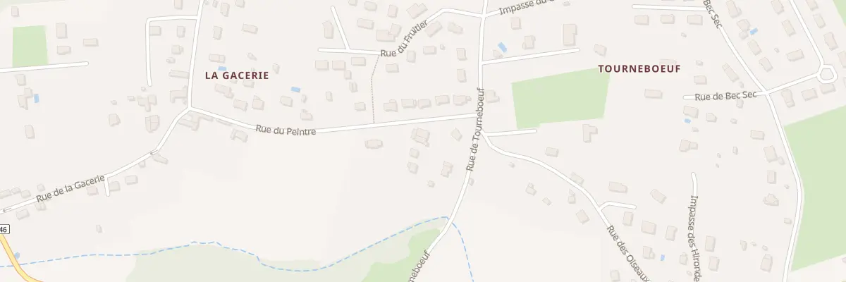 Plan du 13 Rue du Peintre à Auzouer-en-Touraine