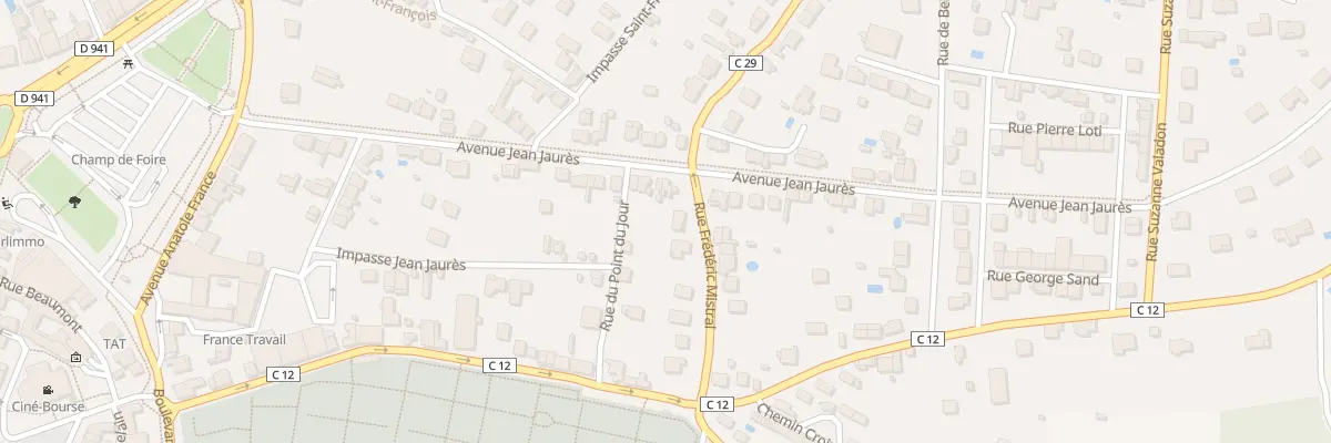 Plan du 32 Av Jean Jaurès à Saint-Junien