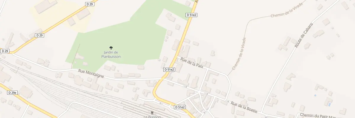 Plan du 35 Rue de la Paix au Buisson-de-Cadouin