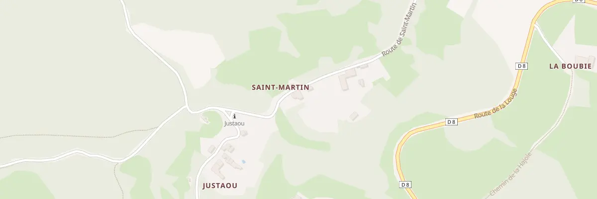 Plan du 25 Saint-Martin à Montoulieu-Saint-Bernard