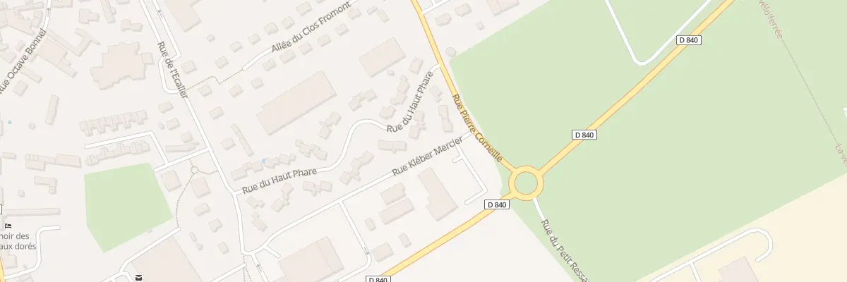 Plan du 3 Rue du Haut Phare au Neubourg