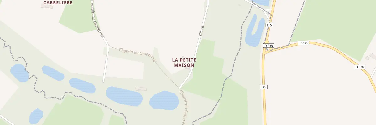 Plan du 3116 Rte de la Bazoche Gouet à Saint-Ulphace