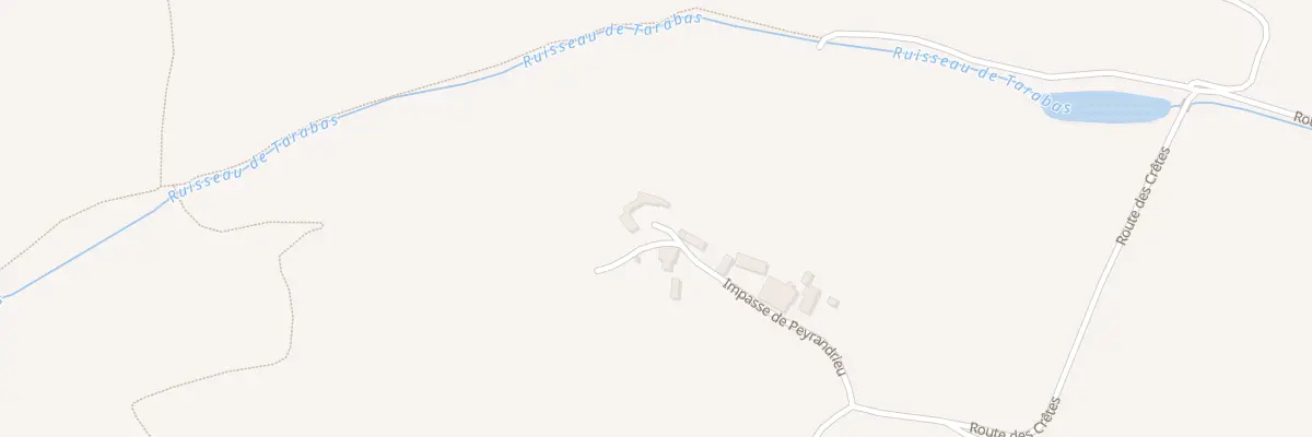Plan du 210 Imp de Peyrandreu à Gasques