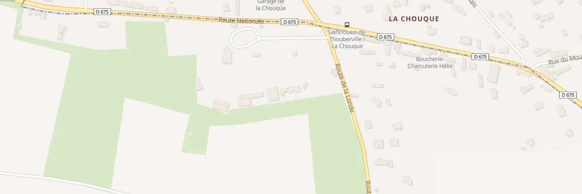 Plan du 4B Rte de la Londe à Saint-Ouen-de-Thouberville