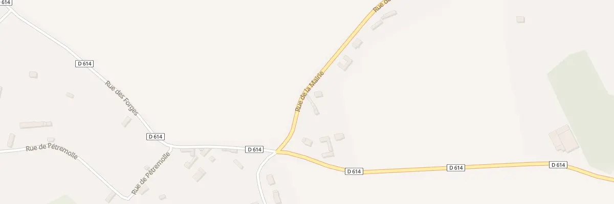 Plan du 35 Rue de la Mairie à Louversey