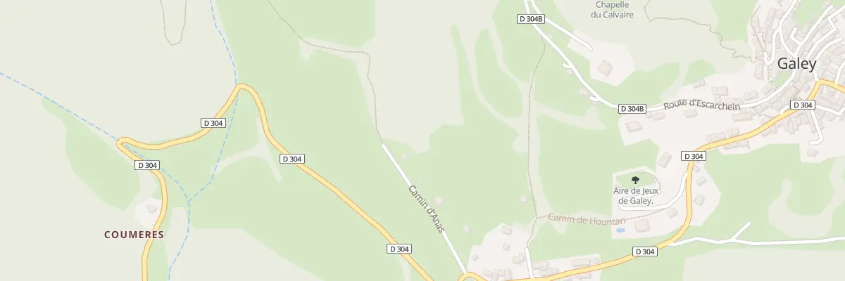 Plan du 5191 Poudic à Galey