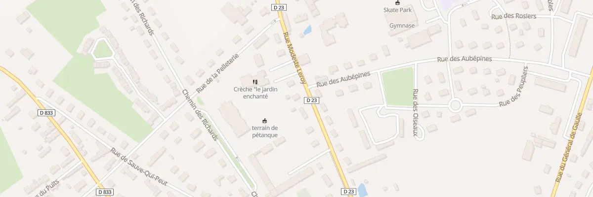 Plan du 195 Rue Modeste Leroy à Breteuil