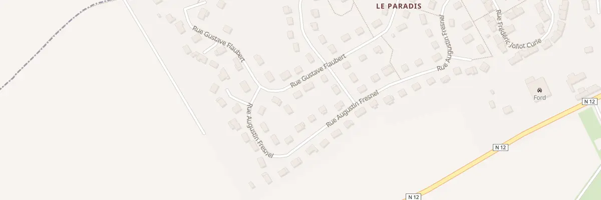 Plan du 309 Rue Gustave Flaubert à Verneuil d’Avre et d’Iton