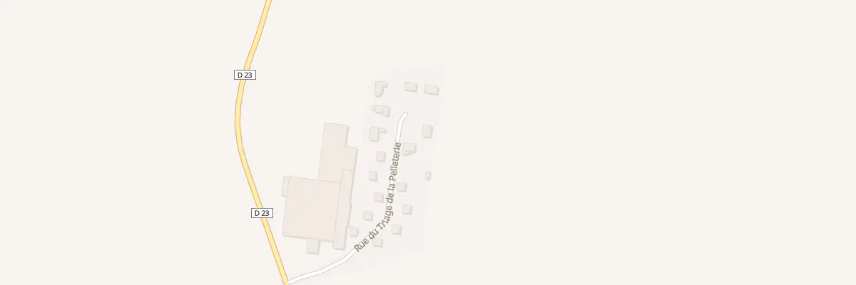 Plan du 386 Triage de la Pelleterie à Breteuil