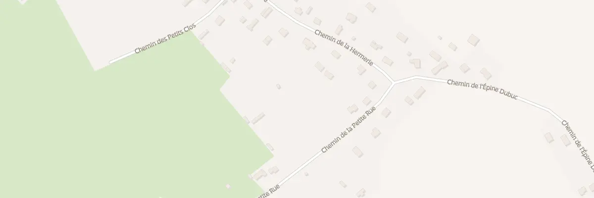 Plan du 108 Che de la Petite Rue à Bosroumois