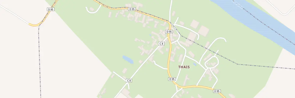 Plan du 10 Rue de la Vigne des Sables à Néons-sur-Creuse