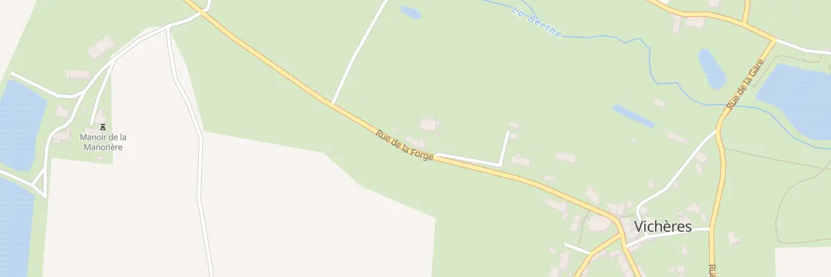 Plan du 1 Rue de la Forge à Vichères