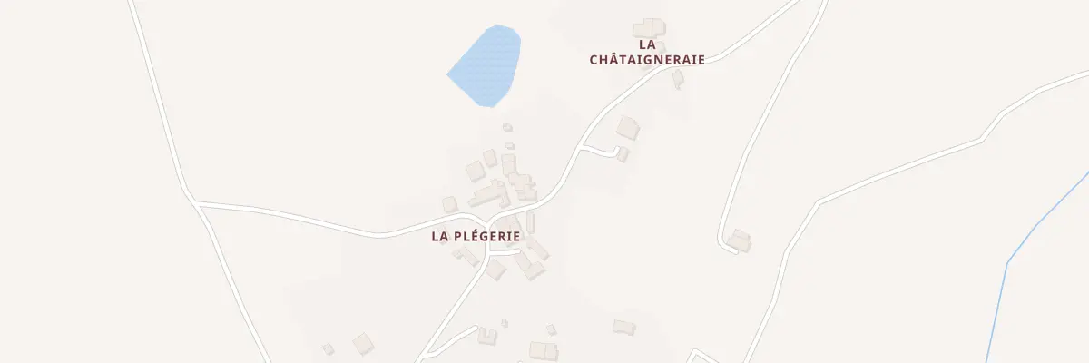 Plan du 5067 La Plegerie à Montrollet