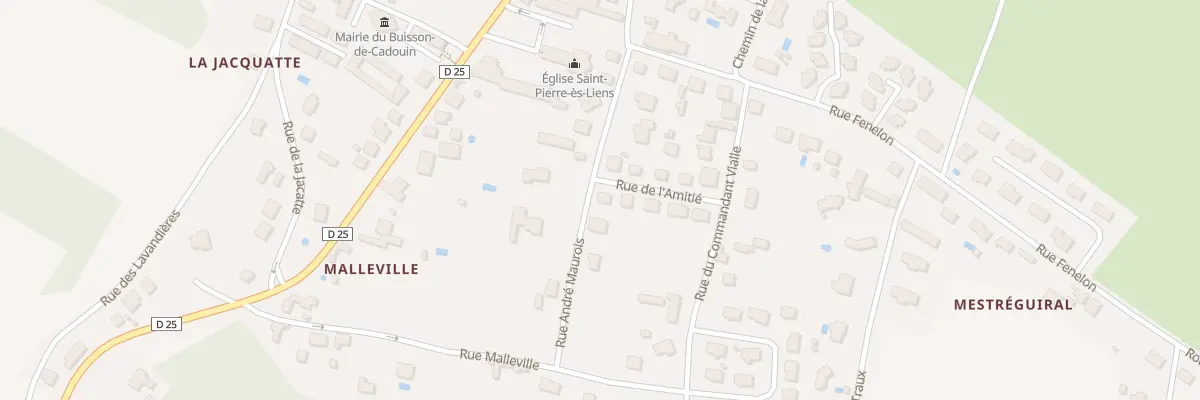 Plan du 410 Rue de l’Amitié au Buisson-de-Cadouin