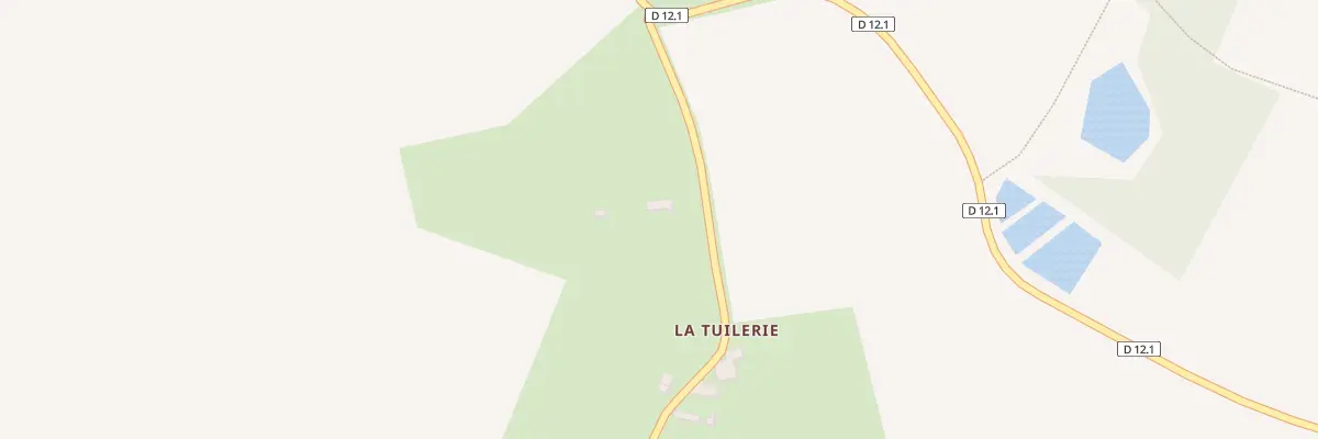 Plan du 1 La Petite Tuilerie Coudrec à Arcisses