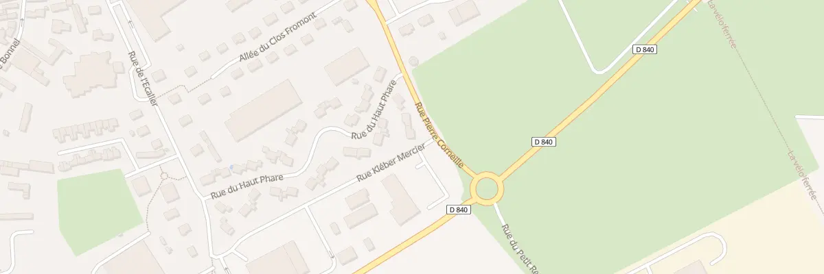 Plan du 18 Rue Pierre Corneille au Neubourg
