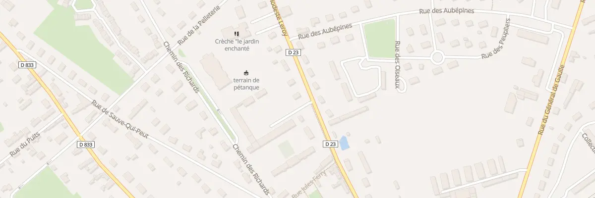 Plan du 113 Rue Modeste Leroy à Breteuil