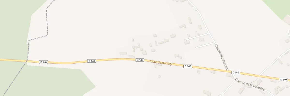Plan du 35 Rte de Bernay à Conches-en-Ouche
