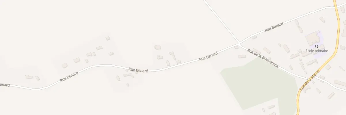 Plan du 6 Rue Benard à Louversey