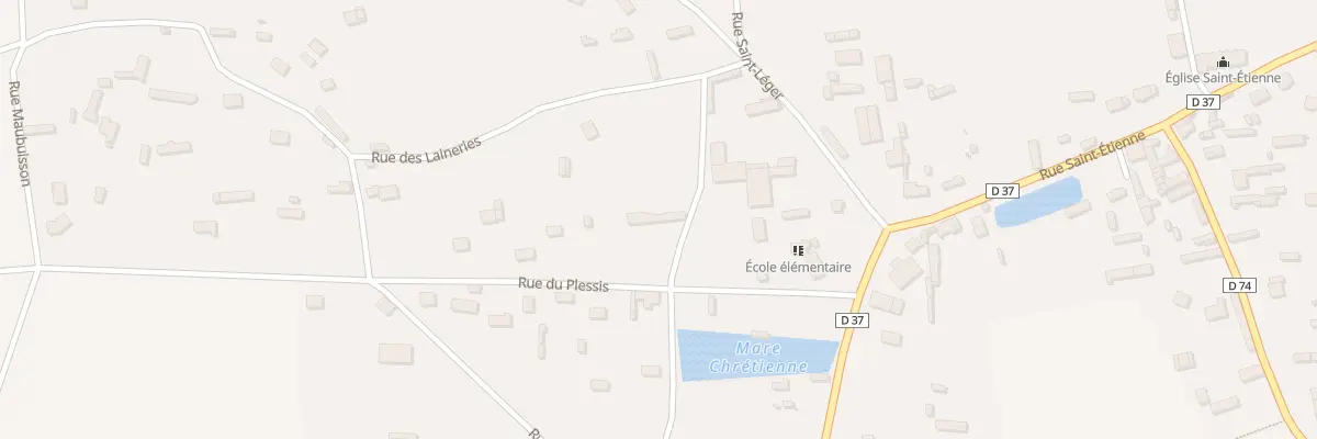 Plan du 2 Sen Mare En Ville à Émanville