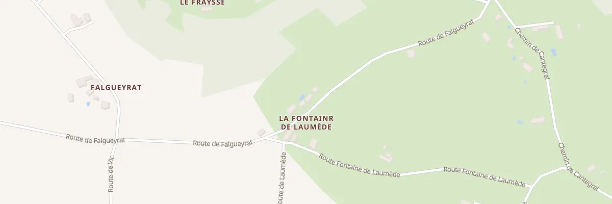 Plan du 2230 Rte de Falgueyrat à Saint-Chamassy