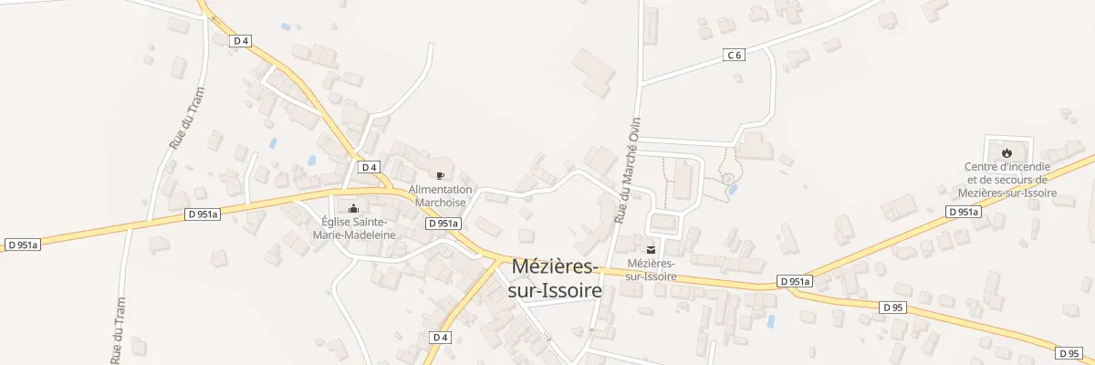 Plan du 13 Rue Sainte-Geneviève à Val d’Issoire