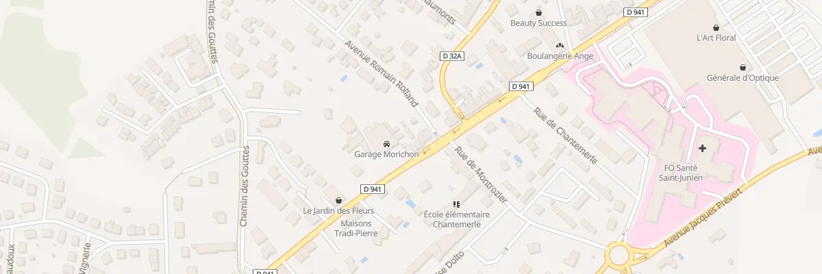 Plan du 81B Av Henri Barbusse à Saint-Junien