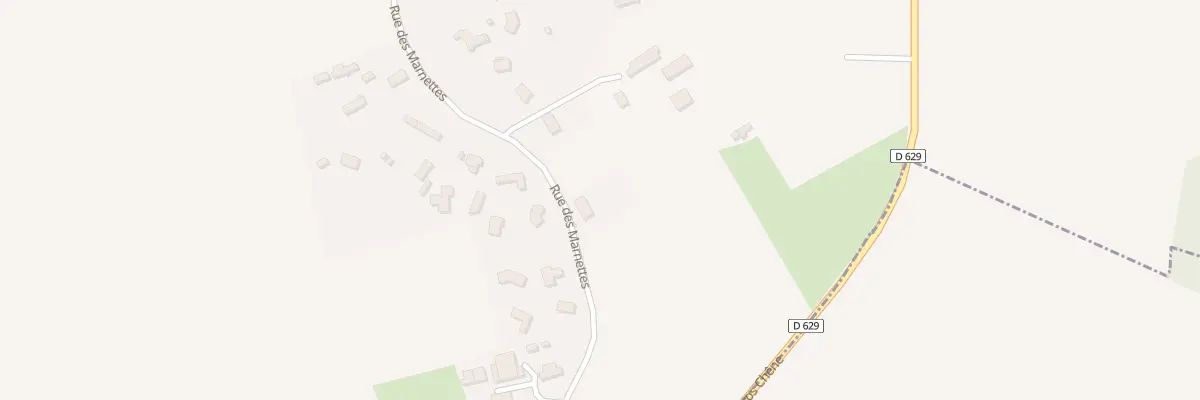 Plan du 310 Rue des Marnettes à Bosroumois