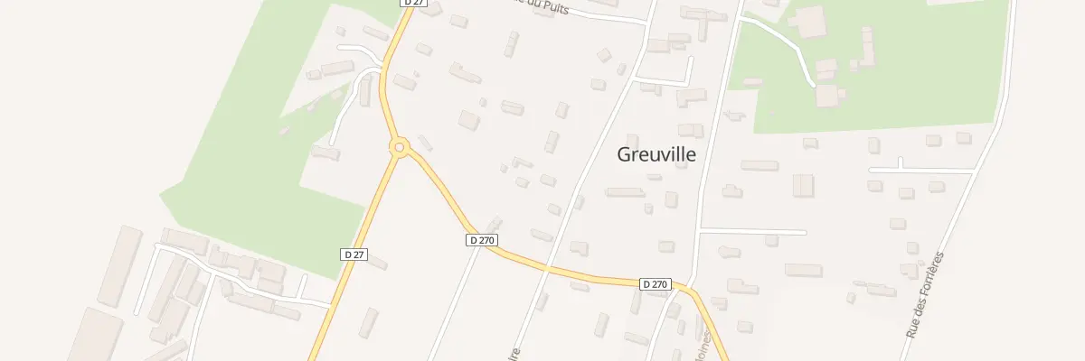 Plan du 358 Rue de la Grande Mare à Greuville
