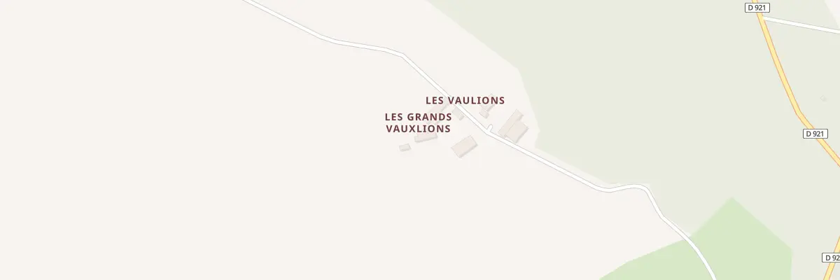 Plan du 4 Les Vaulions à Choue