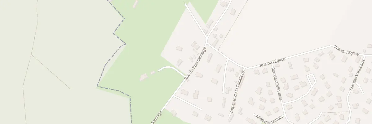 Plan du 254 Rue du Bois Sauvage à Villers-Écalles