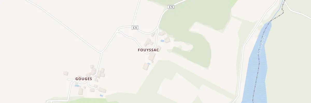 Plan du 154A À Fouyssac à Saint-Maurin