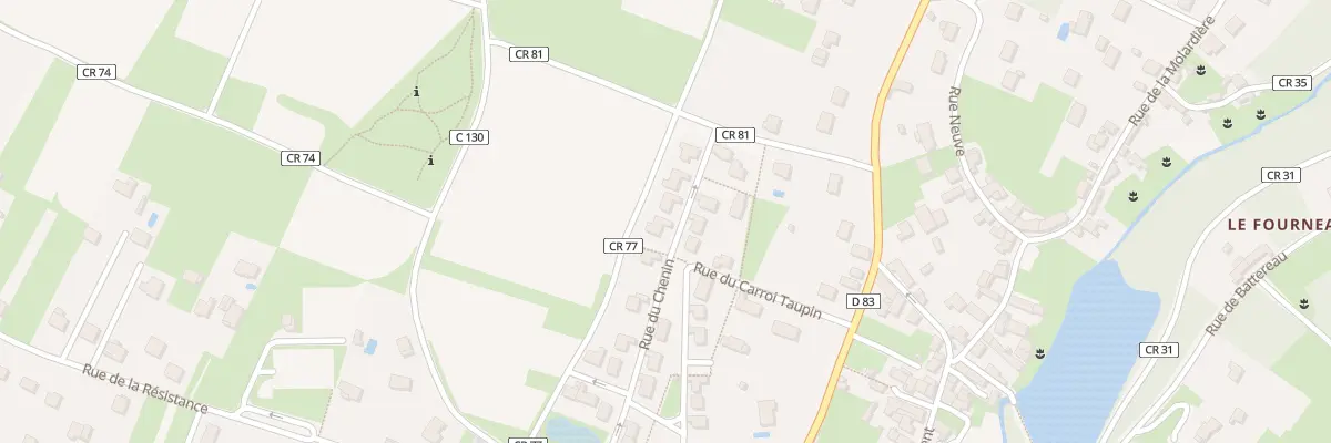 Plan du 6 Rue du Chenin à Saint-Martin-le-Beau
