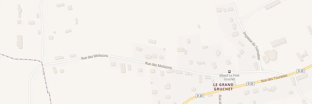 Plan du 1719 Rue des Moissons à Vibeuf