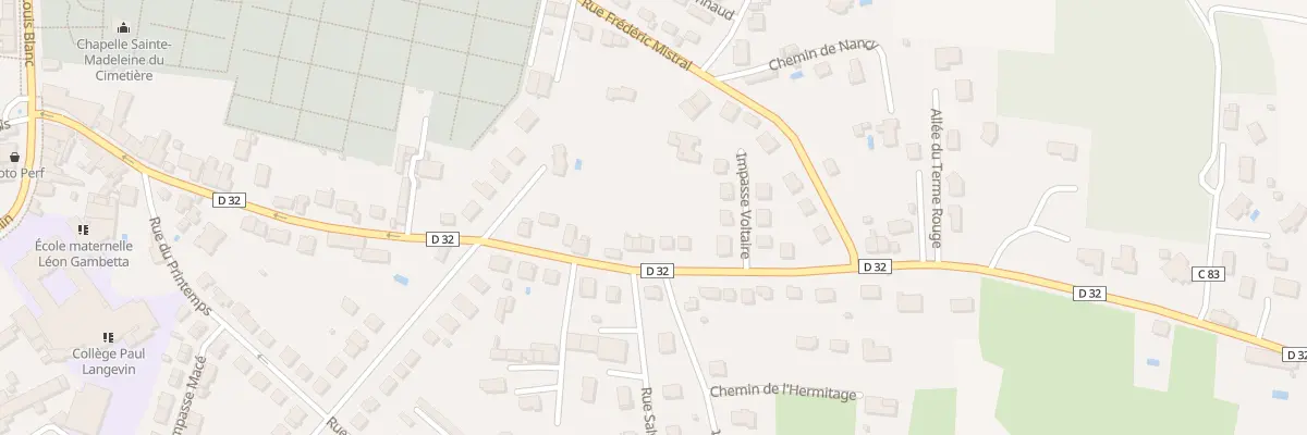Plan du 47 Av Voltaire à Saint-Junien