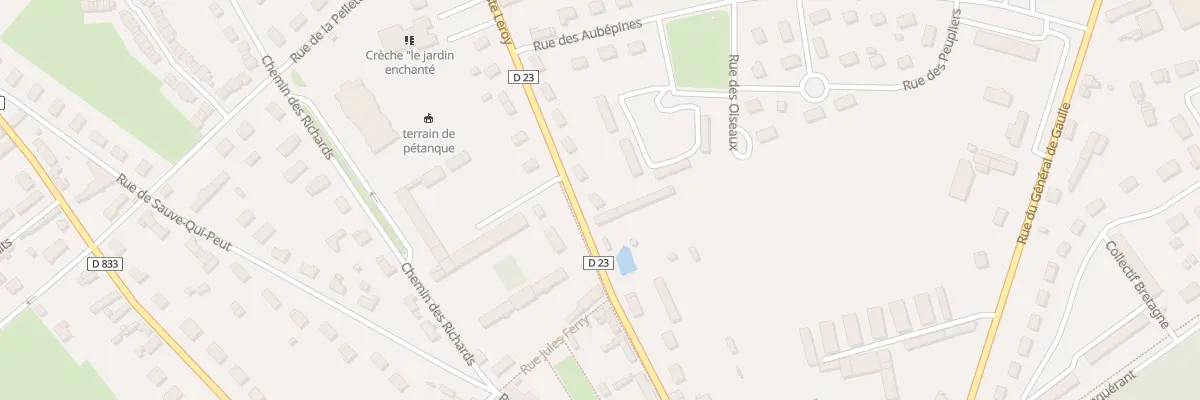 Plan du 60 Rue Modeste Leroy à Breteuil