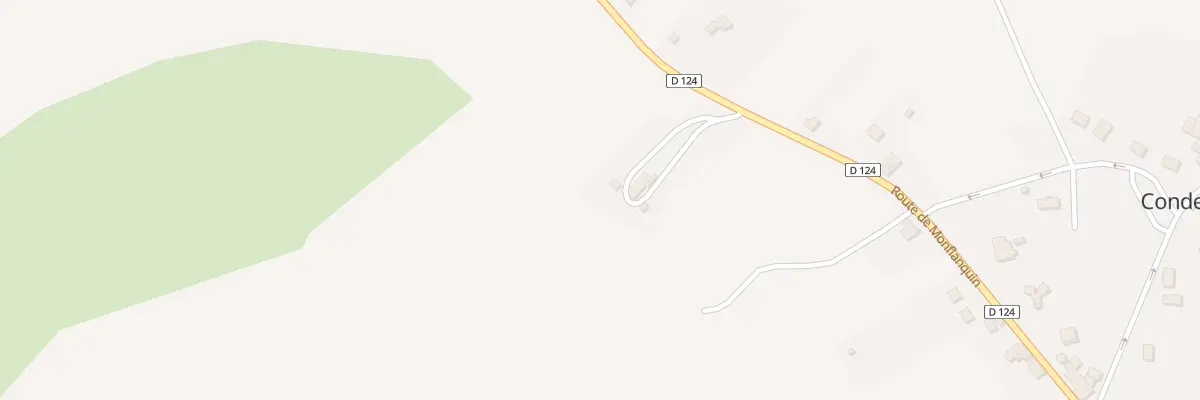 Plan du 407 Rte de Monflanquin à Condezaygues