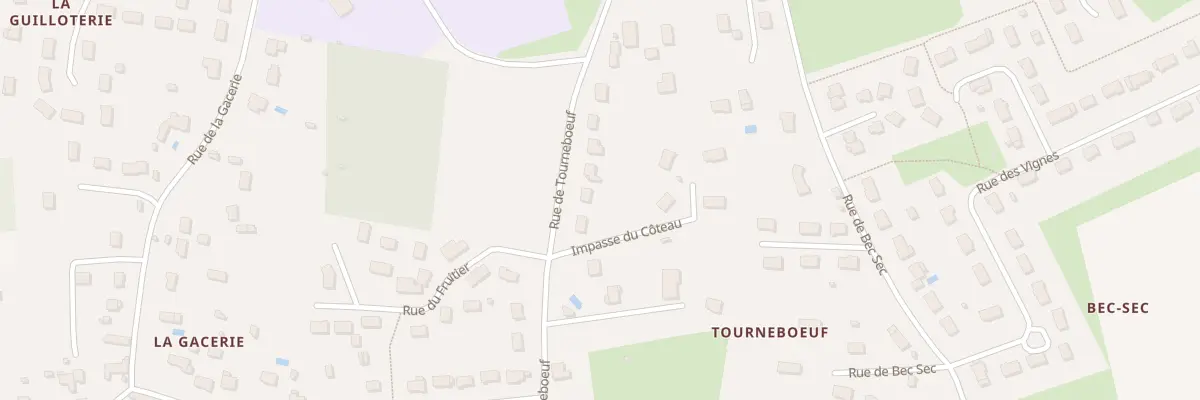 Plan du 16 Rue de Tourneboeuf à Auzouer-en-Touraine