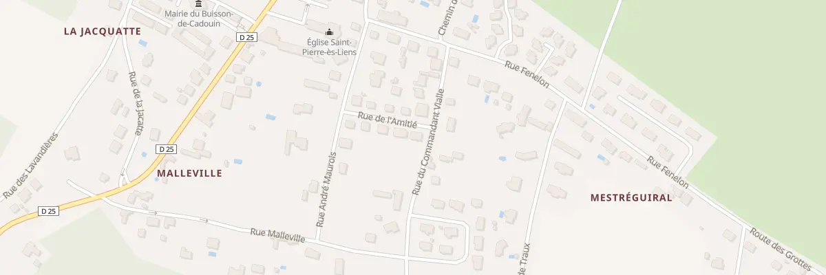 Plan du 406 Rue de l’Amitié au Buisson-de-Cadouin