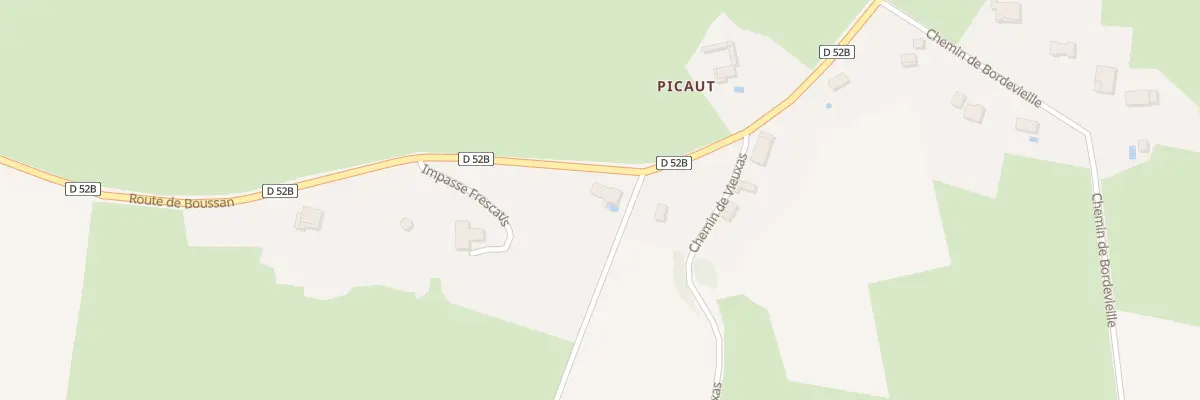 Plan du 1A La Garosse à Benque