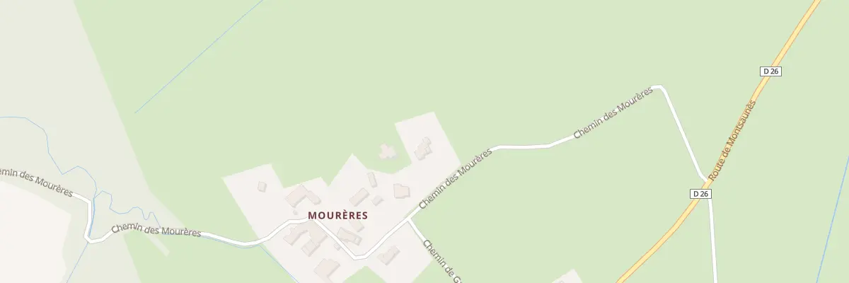 Plan du 42 Chem des Mourères à Figarol